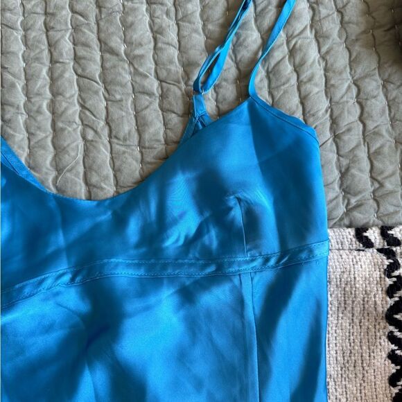 NWOT Free People Intimately | Right‎ This Way Bias Slip | XS sky Blue - Picture 5 of 10